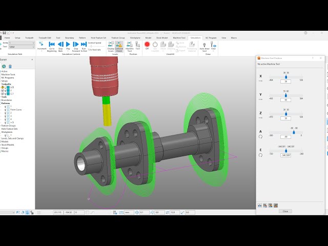 PowerMill Pattern & Surface Technique | 4-Axis CNC Shaft Finishing ( Part 8) 