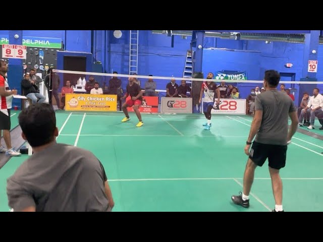 NY vs Philly Badminton final