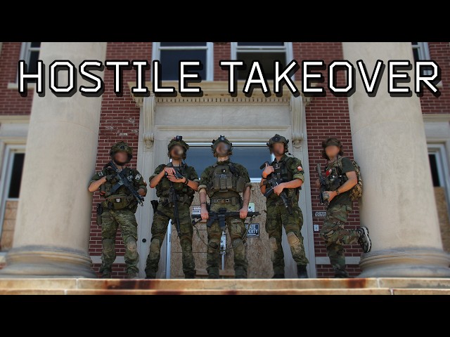 Worlds Most Insane Airsoft Indoor Event at MASSIVE Sanitarium | Operation: Hostile Takeover