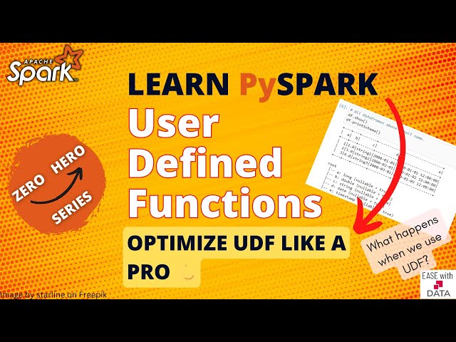 17 User Defined Function (UDF) | How Spark works with UDF | How to register Python UDF