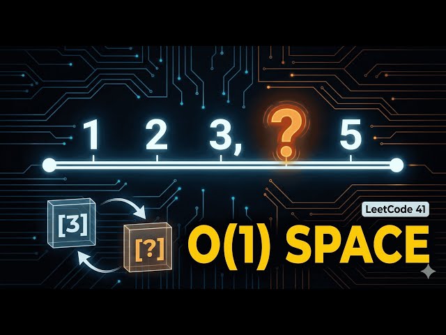 Why This O(n) Trick Beats Sorting Every Time (LeetCode 41)