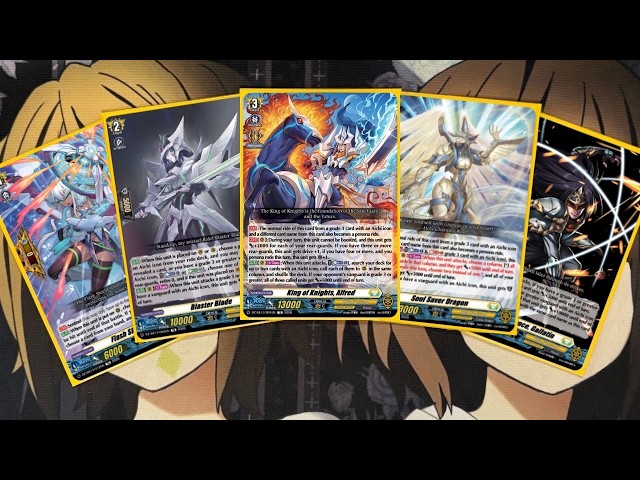 Perfil de mazo Royal Paladin de Cardfight Vanguard con el ícono de Aichi para mayo de 2026