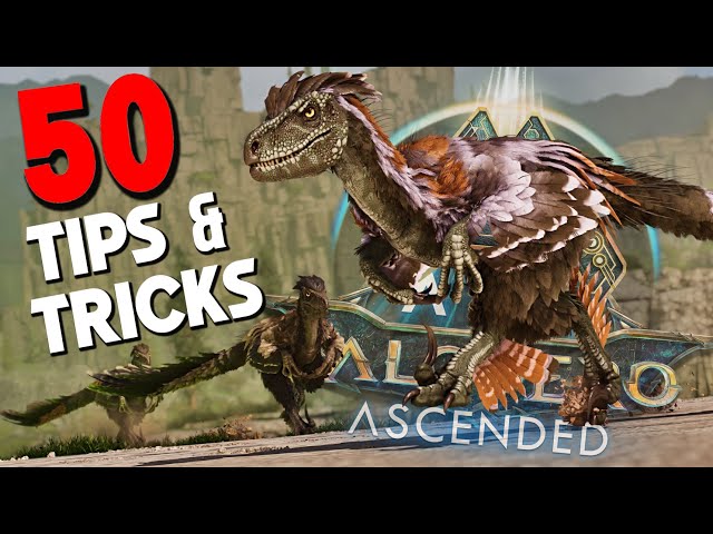 50 consejos y trucos que NECESITAS saber para VALGUERO | ARK: Survival Ascended