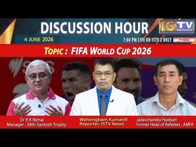 DISCUSSION HOUR  4TH  JUNE  2026  TOPIC : FIFA WORLD CUP 2026.