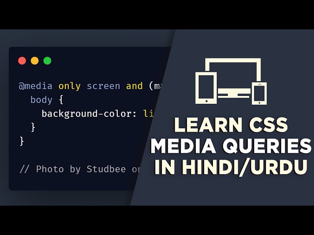 Master CSS Media Queries with Examples in Urdu/Hindi