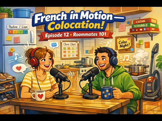 Master Every Day French in 10 Minutes: La Colocation - Shared Accommodation