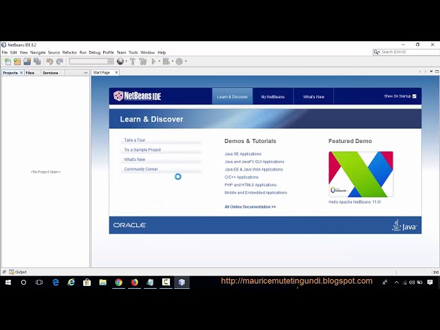 (1) Java GUI App & MySQL JDBC Netbeans - How To Create A Jframe Form.