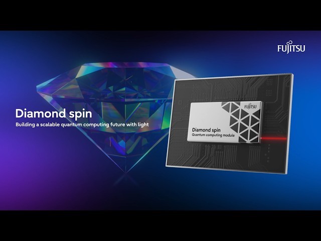 Diamond spin: Building a scalable quantum computing future with light