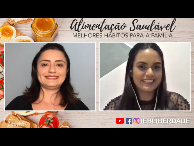 LIVE do dia 22/06 - Convidado Especial - Alimentação Saudável