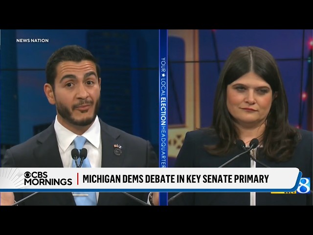 MICHIGAN DEMOCRATIC US SENATE DEBATE TONIGHT | LIB & LEARN @ 7 PM EST
