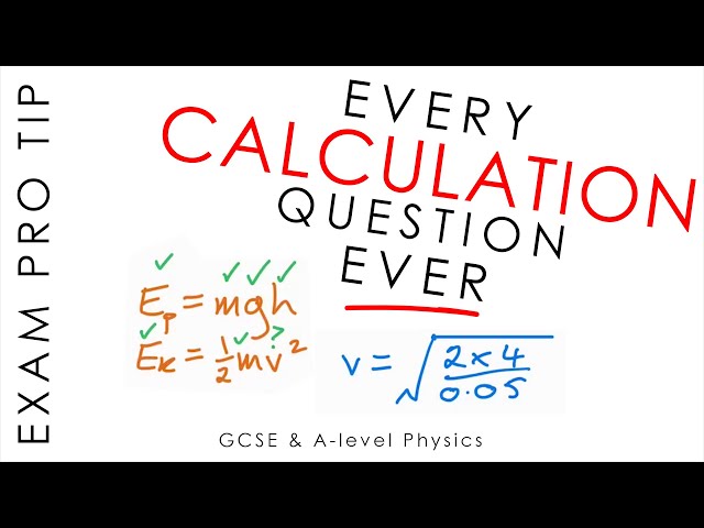 How To Do Any GCSE Physics Calculation - Exam Pro Tip