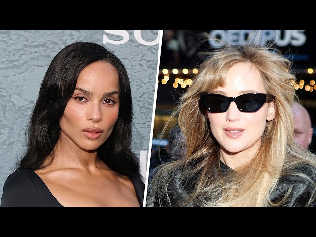 How To Get It-Girl Glam Inspired By Zoe Kravitz & Jennifer Lawrence In 3 Easy Steps