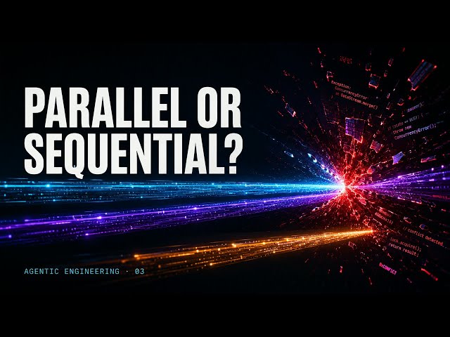 Stop Delegating Randomly: Parallel vs Sequential Claude Agents | Agentic Engineering 03