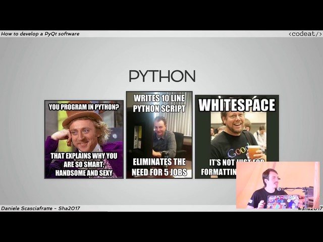 How to develop PyQt software - SHA2017