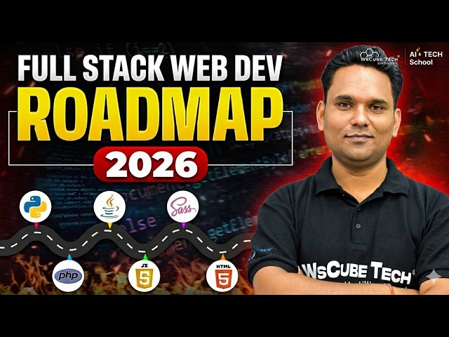 Become a Full Stack Developer in 2026 | Complete Step-by-Step Roadmap