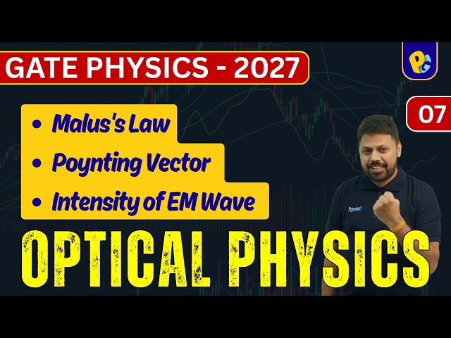 Lec-07 | Optical Physics | GATE Physics 2027  | PotentialG