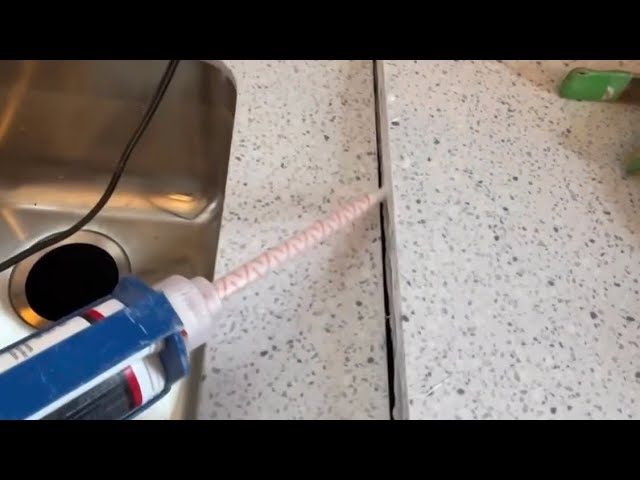 Making a Countertop Seam Disappear!