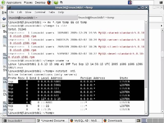 1 Mysql Database   Installation