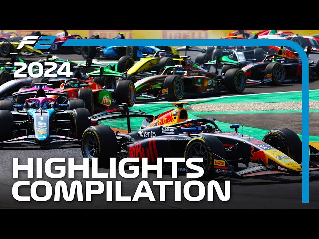 ALL Race Highlights From The 2024 F2 Season!