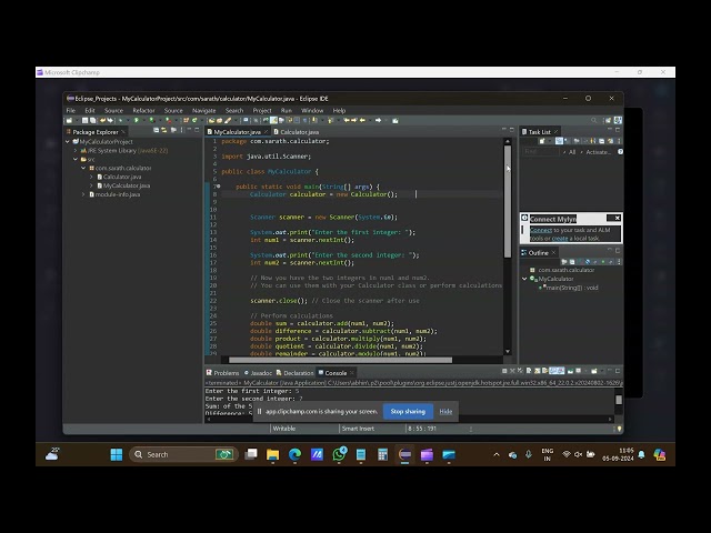Creating Calculator Project Using Java