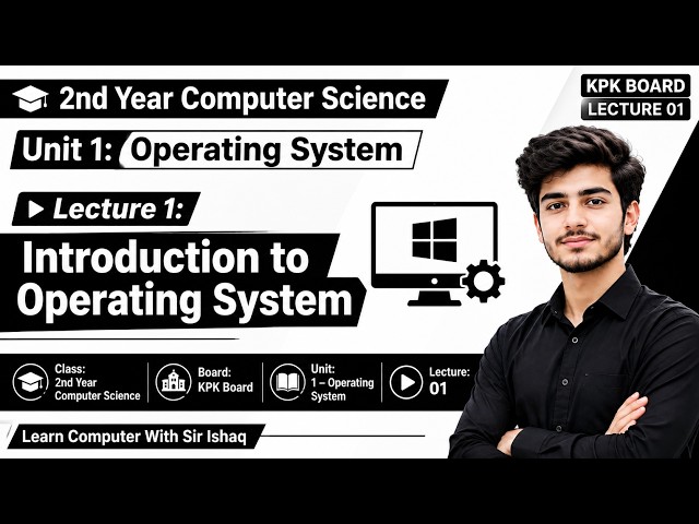 2nd Year Computer Science KPK Board | Unit 1 Lecture 1 | Introduction to Operating System