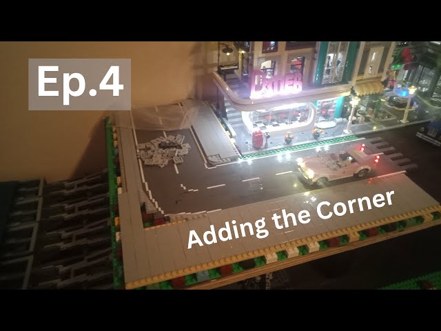 Adding the wave machines and the corner road