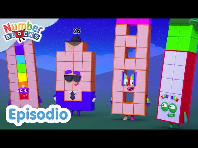 @Numberblocks en Español | Episodios completos | Cien maneras de salir del planeta 🌎