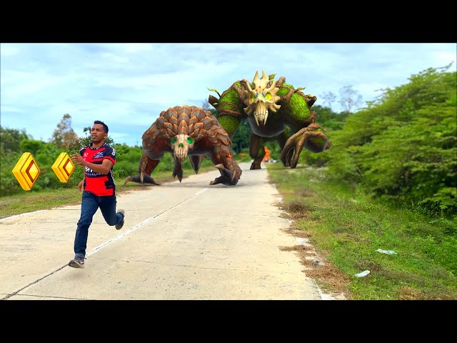 Temple Run Blazing Sands And Lost Junggle In Real Life - Duo TEMPLE RUN