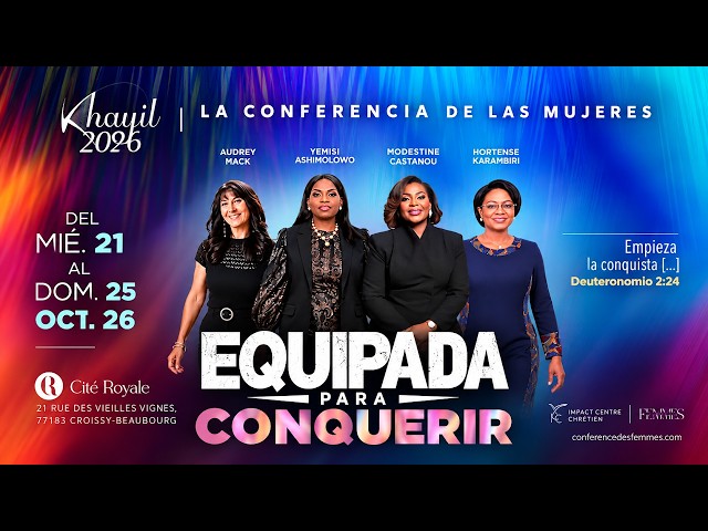 D3 Khayil 2026  |  El secreto de la victoria | Evangelista Audrey Mack