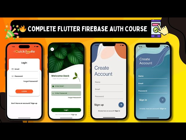 🚀 Master Flutter Firebase Auth 2025 | Email, Google & Apple Sign In Made Easy