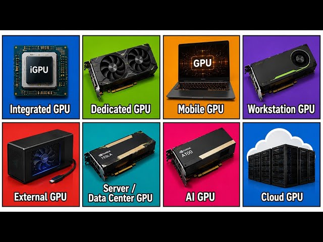 Every GPU Type Explained in 8 Minutes