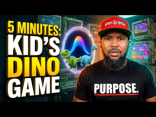 Google Antigravity 2.0: I Built a Dinosaur Fighting Game for My Son in 5 Minutes (No Code)
