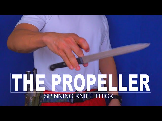 TEPPANYAKI TRICKS - Spinning Knife Tricks #1