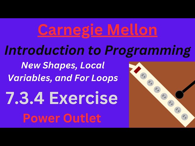CM Intro to Programming  Unit 7 Lesson 3 Power Outlet