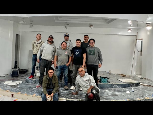 3K square foot project tile 24x48 and 24x24