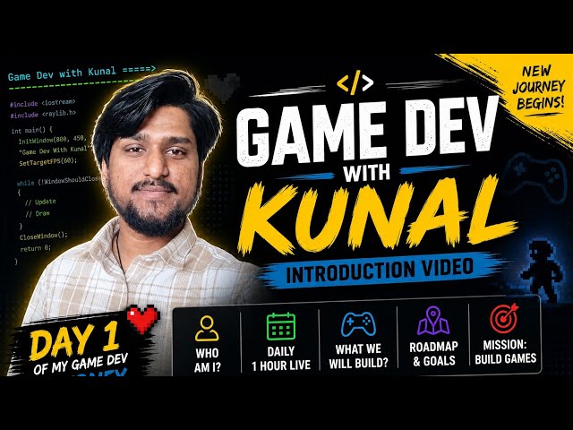 My Game Development Journey Begins Today | Day 1