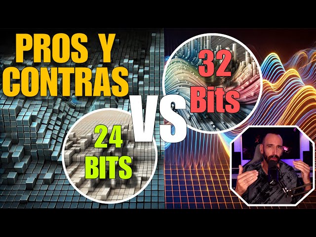 🔴32 BITS VS 24 BITS LO QUE NECESITAS SABER producción musical mezcla y mastering