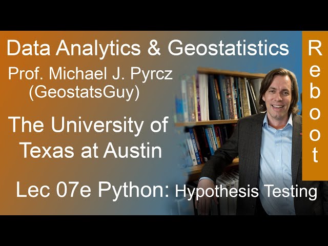 07e Python Data Analytics: Hypothesis Testing Interactive