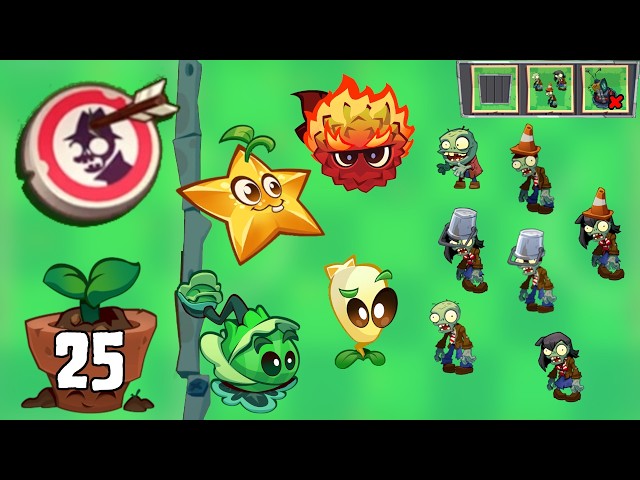 Plants vs. Zombies 3 (Chinese version) – Football Fever Month - Level 25 | 植物大战僵尸3 球迷狂欢月25