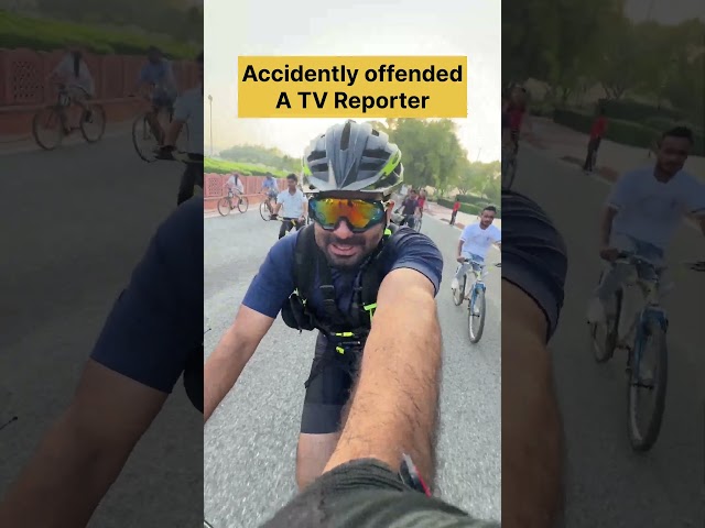 How I Accidentally Offended a TV Reporter