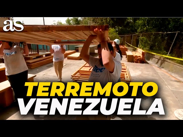 ONG construye 11 viviendas de emergencia para los afectados por el TERREMOTO en VENEZUELA