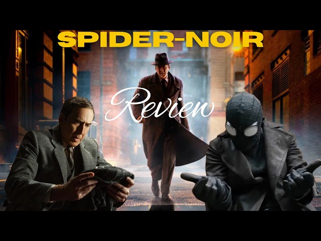 Review: Spider-Noir | Nicolas Cage | Brendon Gleeson | Li Jun Li | Lamorne Morris #webseries #spidey