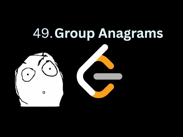 Leetcode Group Anagrams (Python3)