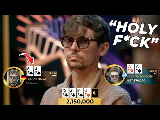 Fedor Holz Runs Like a GOD in $4,440,000 FINAL TABLE!