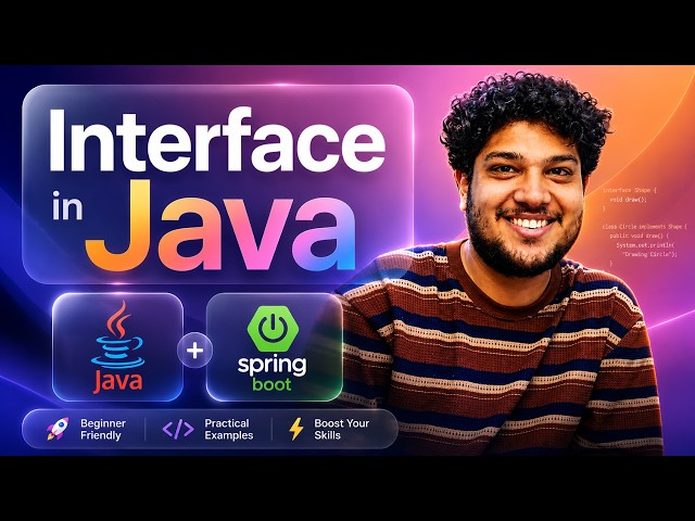 Interface in Java — Complete Deep Dive for Beginners to Advanced