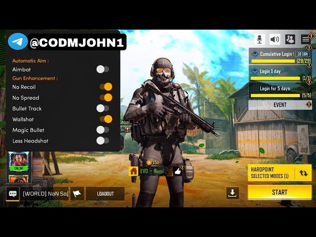 CODM MOD MENU APK COD MOBILE+WALLHACK +AIMBOT + ESP | DOWNLOAD CHEATS NO RECOIL CODM APP
