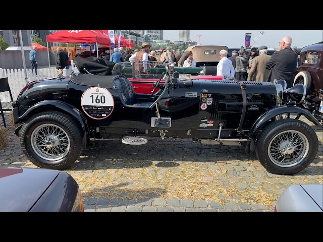Antwerp Classic Car Event with the Lagonda M45R Team Car