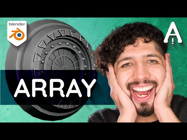 How to use the Array modifier | Blender 3D Modeling