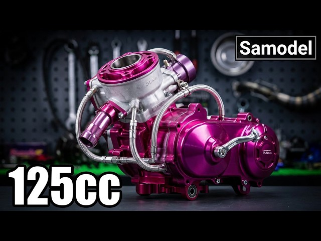 Honda Dio 125сс CNC Engine assembly RRGS JISO TWH tuning Big Bore 55mm water cooling