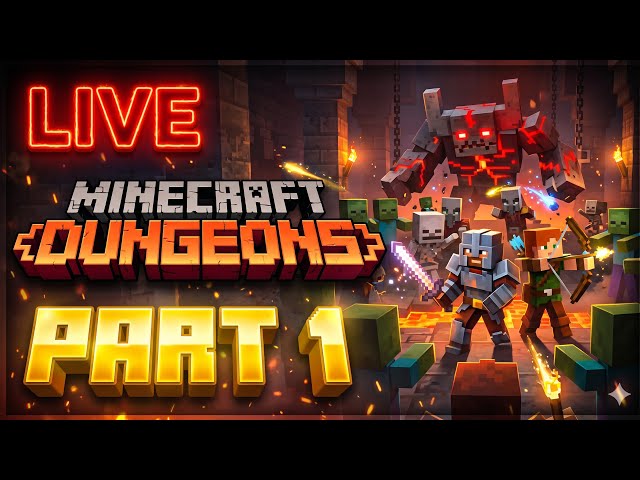 Minecraft Dungeons தமிழ் adventure gameplay part 1😂❤️✌️